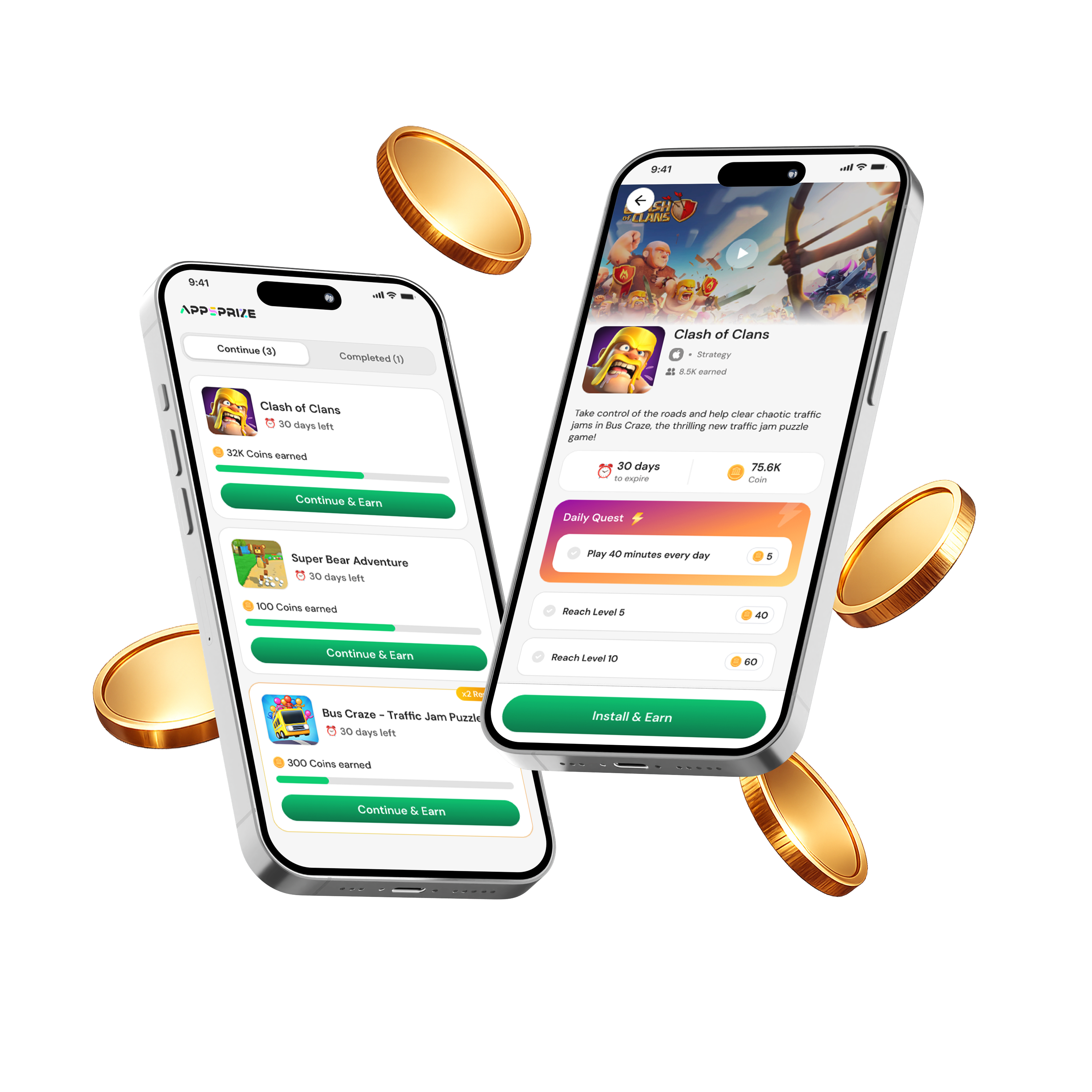 Rewarded Playtime interface showing user rewards and engagement